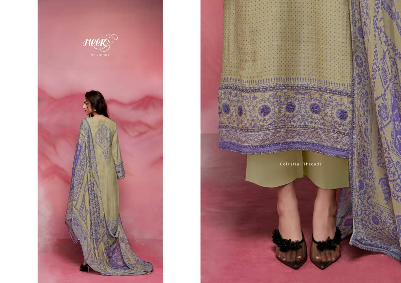 Chand Tare By Kimora Fashion 061 TO 066 series Beautiful Festive Suits Stylish PURE Muslin Dresses At Wholesale Price